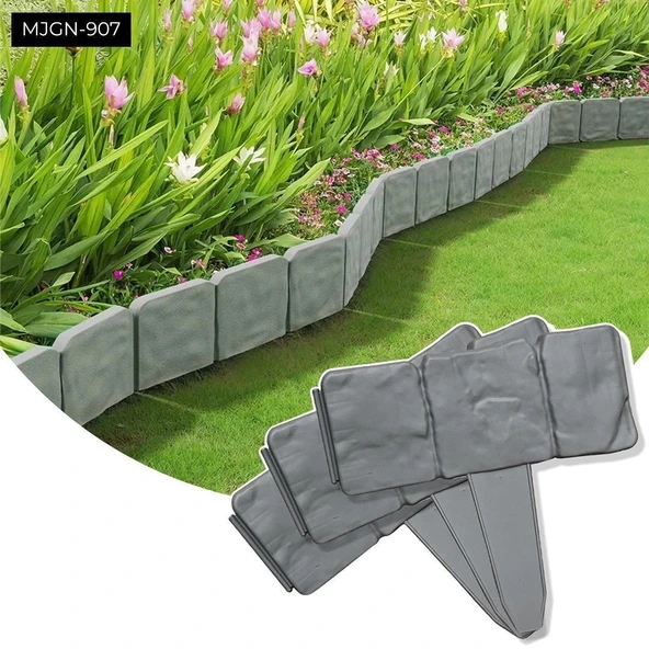 Taş Görünümlü Bahçe Çiti - Resim 2