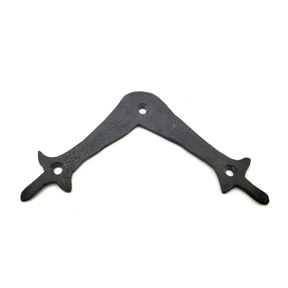 Antika Tarz Dekoratif Pirinç Zambak Gönye - Üst, 107x107 Mm, Oksit ürün görseli