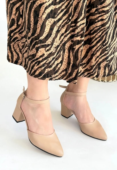 Mulen Nude Cilt Topuklu Ayakkabı ürün görseli