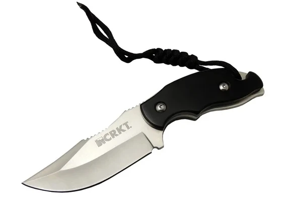 Crkt Civet 2805 Wy Tırtıklı Kamp Bıçak 18 Cm - Plastik Sap, Kılıflı, İpli ürün görseli 1