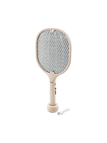 Masaüstü Standlı Şarjlı Sinek Öldürücü-Sinek Kovucu Raket (5365) - Resim 2