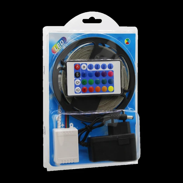 LED RGB KUMANDALI ŞERİT LED 5MT (5365) ürün görseli