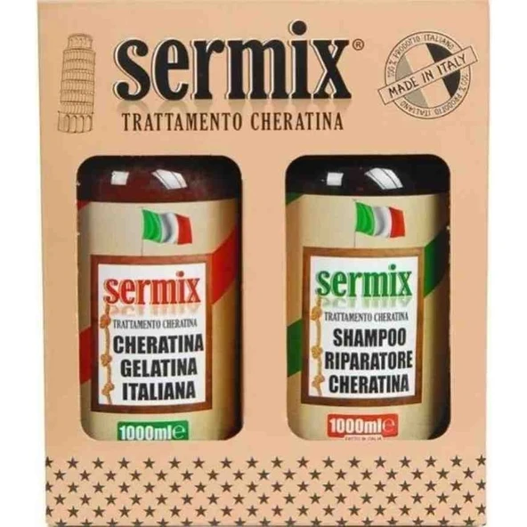 Sermino Sermix İtalyan Jel Set Keratin ürün görseli