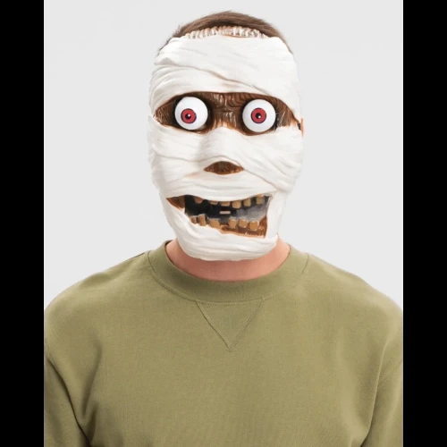 Sallanan Yaylı Oynar Gözlü Mumya Maskesi ürün görseli 1