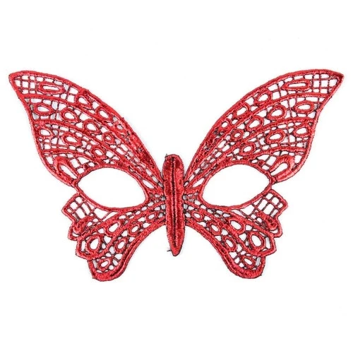 Kırmızı Dantel Masquerade Maskesi 7 No ürün görseli 1