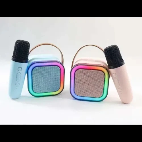 Karaoke Mikrofon Hoparlör Seti - Resim 4