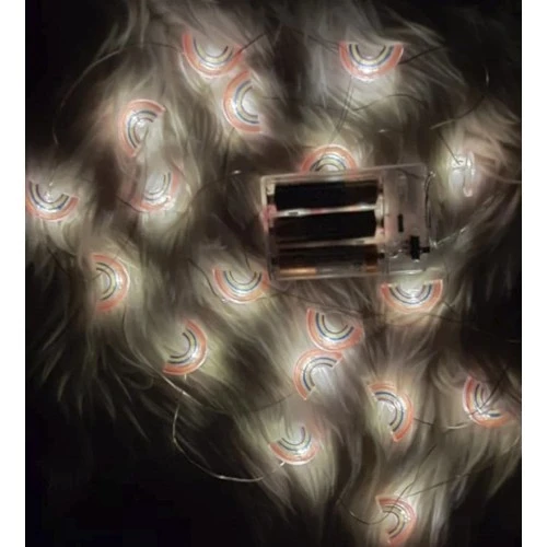 Led Işıklı Gökkuşağı Dekoratif İp ürün görseli 1