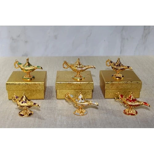 Mineli Metal Alaaddin Lambası Model 2 ürün görseli 1