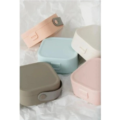 Aynalı Makyaj Kutusu Çanta Boy - Resim 2