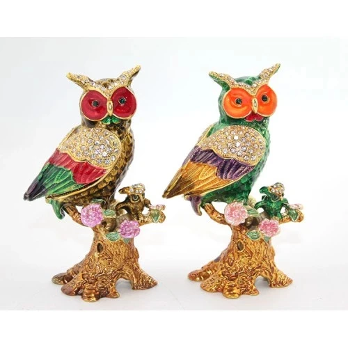 Swarovski Taşlı Tekli Baykuş ürün görseli 1