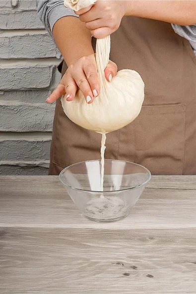 Organik Süzme Bezi ve Kuru Gıda Saklama Kesesi Set