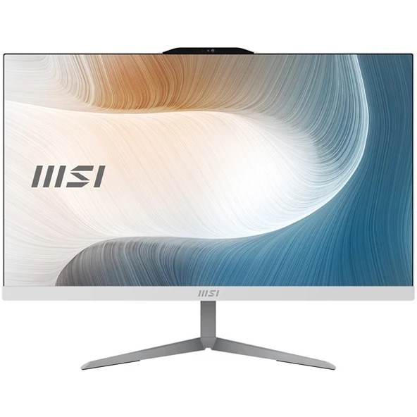 MSI 23.8" MODERN AM242 12M-1893XTR CORE i5 1235U-16GB DDR4 RAM-500GB NVME-W11 PRO BEYAZ ürün görseli