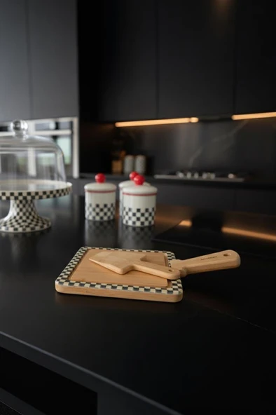 Bambum Ritual - 2 Parça Peynir Servis Seti Kare - 2