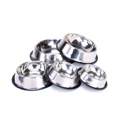 Paslanmaz Çelik Metal Mama Kabı 34 cm. - Resim 4