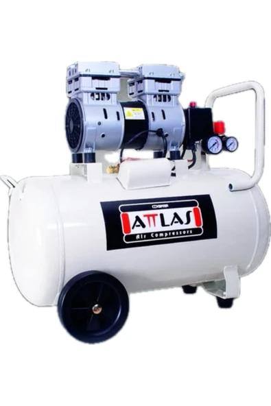 hallettim Attlas Sc 1050 J Sessiz-yağsız 50lt 1hp 8bar Monofaze Hava Kompresörü ürün görseli