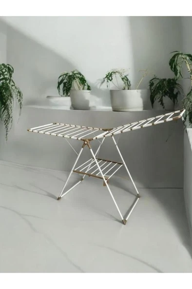 Mega Plast Çamaşır Kurutmalık Kapiçino - Resim 4