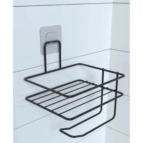 Pratik Yapışkanlı Metal Tuvalet Kağıdı Tutucu ürün görseli