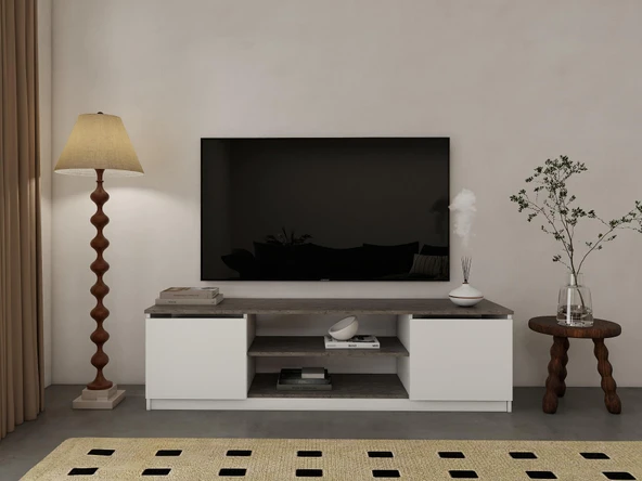 Bade Tv Ünitesi Hanoi Beyaz ürün görseli