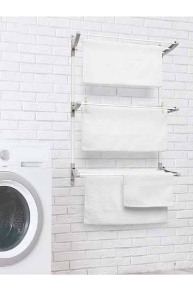 Perilla 3 Katlı Kapı Arkası Kurutmalık - 3