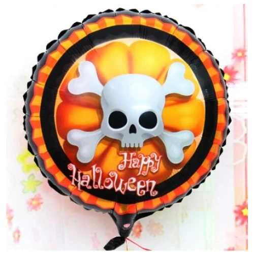 Halloween Kuru Kafa Folyo Balon 18 inç ürün görseli 1
