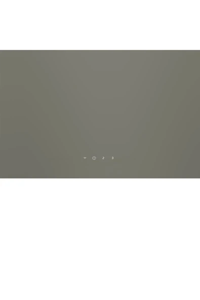 BDE 6041 G Gri Duvar Tipi Davlumbaz - Resim 3