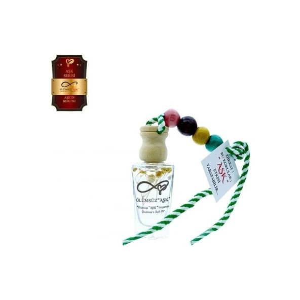 Koku Hanem Ölümsüz Aşk Aşk Serisi Aşkın Kokusu 10 Adet 12 ml Heybet Şişe Oto Kokusu Araç Araba Parfümü ürün görseli 1