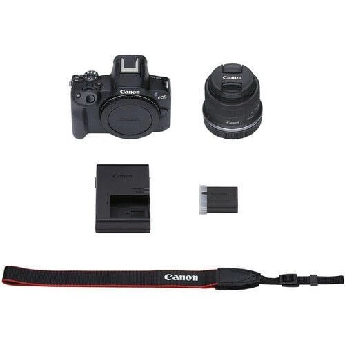 Canon EOS R50 18-45mm IS STM Lensli Travel Kit - Resim 3