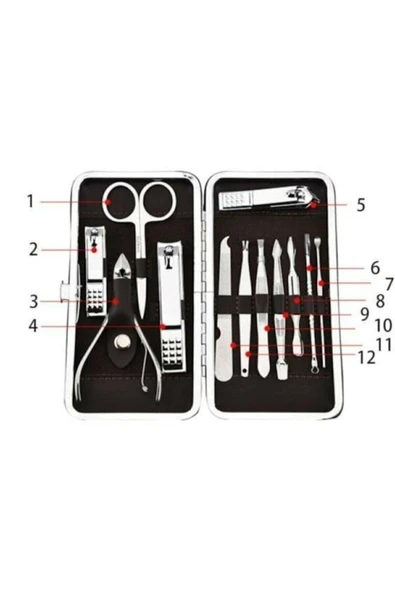 Manikür Seti 12 Parça - 3