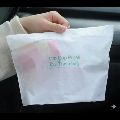 Pratik Su Geçirmez Oto Araba Çöp Poşeti 20 Adet ürün görseli 1