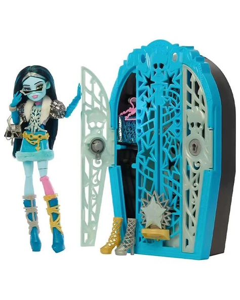 Monster High Skulltimate Secrets Hauntlywood Gizemli Frankie Stein Bebek JBG81 - Resim 2