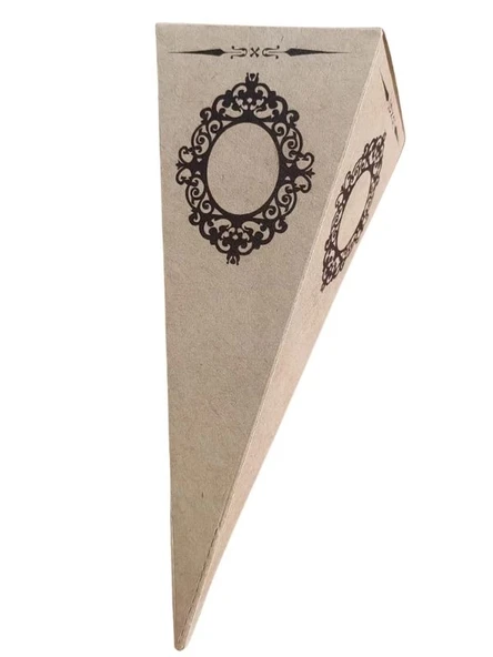 Karton Külah Şeker,Lokum,Kına Kutusu 25 li paket ürün görseli 1