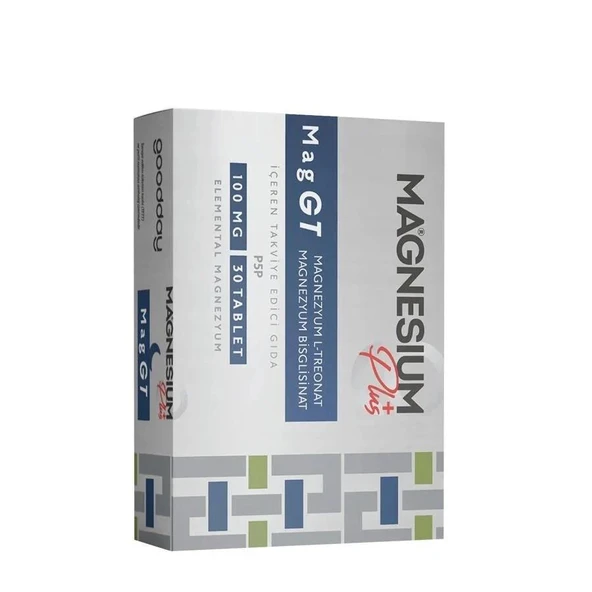 Goodday Magnesium Plus Gt 30 Tablet ürün görseli 1