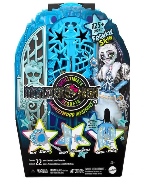 Monster High Skulltimate Secrets Hauntlywood Gizemli Frankie Stein Bebek JBG81 ürün görseli