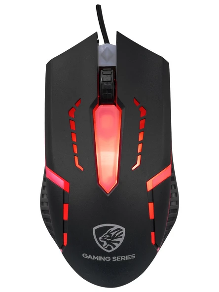 Hytech Hyk-46 Gamy Combo Siyah USB Mavi Tuşlu Q Gaming Oyuncu Klavye + Mouse Set - 4