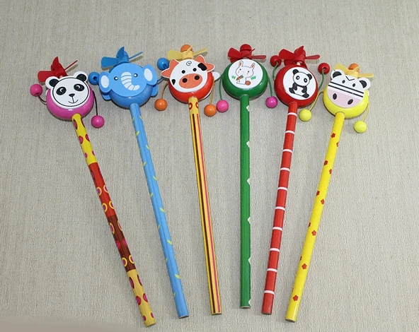 Ahşap Hayvan Figürlü Kurşun Kalem ürün görseli