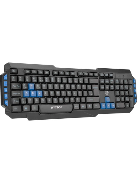 Hytech Hyk-46 Gamy Combo Siyah USB Mavi Tuşlu Q Gaming Oyuncu Klavye + Mouse Set - 3