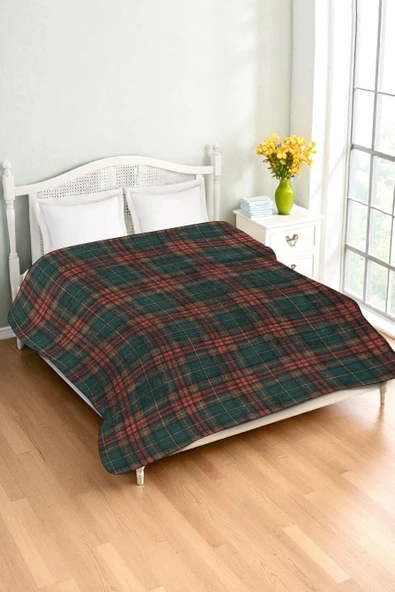 Lüks Çift Kişilik Bambu Battaniye Yumuşacık  ve Şık Tasarım (200X220 cm) BBT0005 RENKLİ 200 X 220 ürün görseli