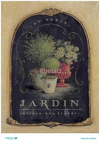 Diamond Pirinç Dekopaj Kağıdı - MN-016 ürün görseli