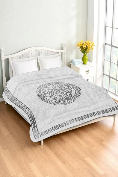 Lüks Çift Kişilik Bambu Battaniye Yumuşacık  ve Şık Tasarım (200X220 cm) BBT0011 RENKLİ 200 X 220 ürün görseli 1