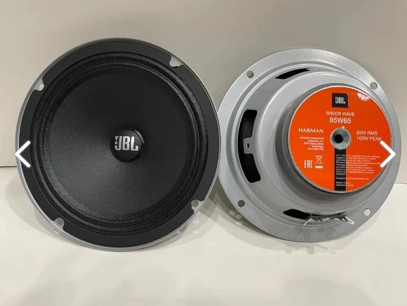 JBL Shock Wave 85W65 160W Peak Power 85W Rms Alüminyum 16 Cm Midrange 2 Li Takım Halinde ürün görseli 1