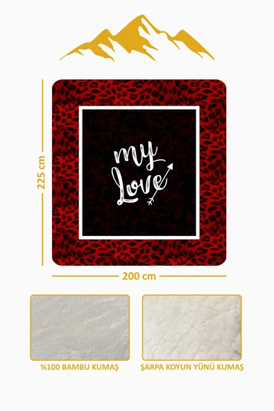 Lüks Çift Kişilik Bambu Battaniye Yumuşacık  ve Şık Tasarım (200X220 cm) BBT0003 RENKLİ 200 X 220 - Resim 3