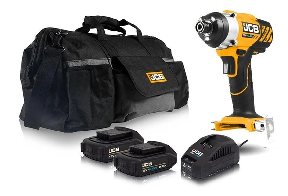 JCB 21-18ID Akülü Darbeli Vidalama - 18 V 2.0 Ah Çift Akülü ürün görseli