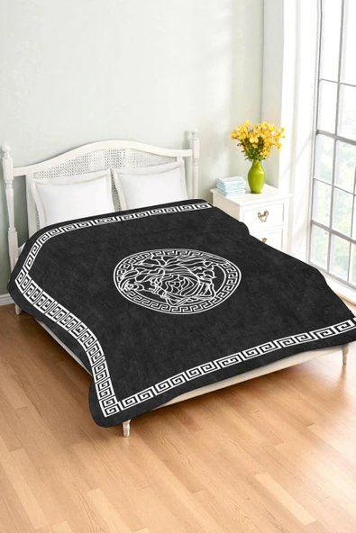 Lüks Çift Kişilik Bambu Battaniye Yumuşacık  ve Şık Tasarım (200X220 cm) BBT0016 RENKLİ 200 X 220 ürün görseli