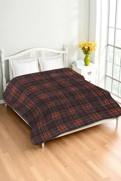 Lüks Çift Kişilik Bambu Battaniye Yumuşacık  ve Şık Tasarım (200X220 cm) BBT0006 RENKLİ 200 X 220 ürün görseli