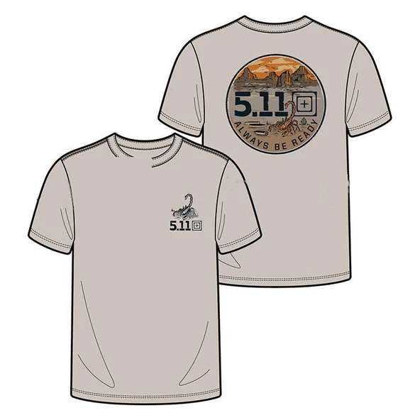 5.11 DESERTSCAPE S/S TEE TISORT - Resim 3