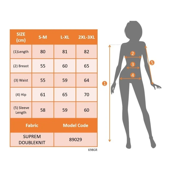 Luck Life Lucky Life Kadın Uzun Kollu Kapşonlu çift Taraflı Cepli Bağcıklı Fermuarlı Viskon Iki Iplik Ceket - 6