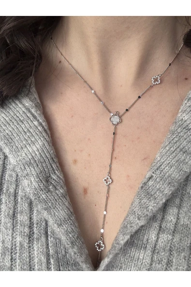 Atelier Emine Yonca Detaylı Y Kolye