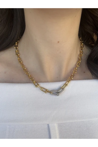 Atelier Emine Silver Detaylı Tıffany Kolye