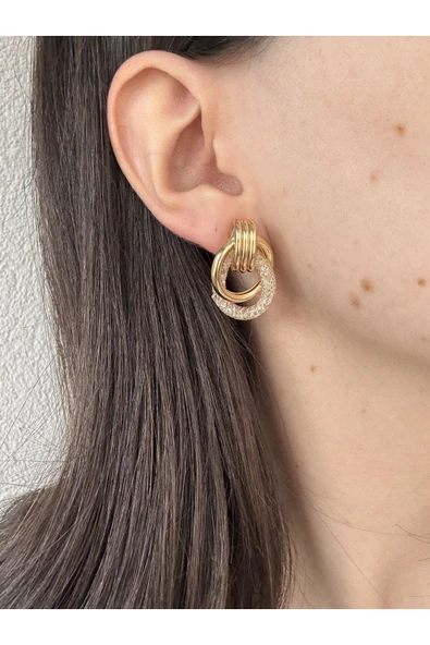 Atelier Emine Gold Ataç Küpe