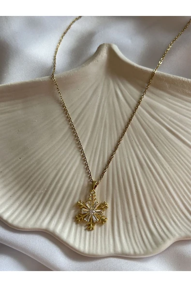 Atelier Emine Gold Kar Tanesi Kolye - 2